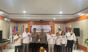 Koordinasi jelang Pemilu 2024, Kapolres Minsel kunjungi KPU