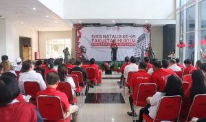 Dies Natalis ke 65 Fakultas Hukum Unsrat (Foto : Dok. Humas)