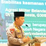 Kapolri Jenderal Polisi Drs. Listyo Sigit Prabowo, M.Si., memberikan kuliah kebangsaan kepada Mahasiswa baru Universitas Aisyiyah Yogyakarta, Jumat (29/9/23).