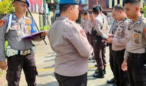 Sipropam Polresta Manado menggelar kegiatan penegakan ketertiban dan disiplin (Gaktibplin) terhadap personel, Rabu (27/9/2023).