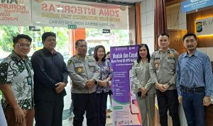 BPJS Kesehatan KCU Manado melakukan launching Loket Pelayanan Informasi dan Portal Quick Respons BPJS Kesehatan (POROS) di RS Bhayangkara Tingkat III Manado, Jumat (29/9/2023) pagi.