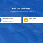 Tampilan platform PLN Climate Click sebagai instrumen pendukung perdagangan karbon di Indonesia.