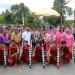 Kapolda Sulawesi Utara Irjen Pol Setyo Budiyanto bersama Wakapolda Brigjen Pol Jan de Fretes dan sejumlah PJU Polda Sulut melakukan kunjungan kerja ke Polres Kepulauan Talaud, Senin (13/11/2023).