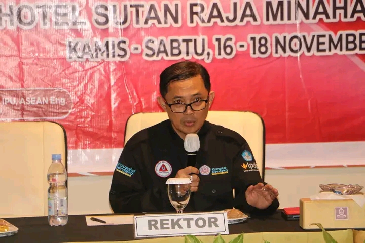 Rektor Unsrat Prof. Dr. Ir. Oktovian Berty Alexander Sompie M.Eng. IPU. ASEAN Eng