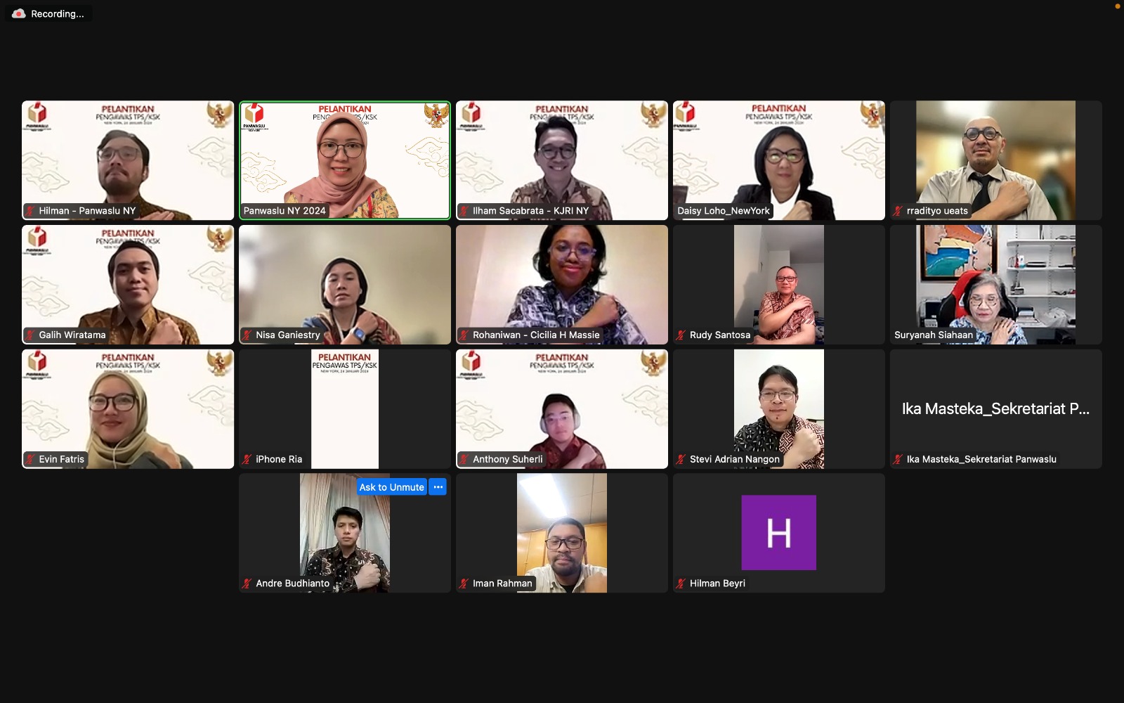 Masuk dan terpilih sebagai Panitia Pengawas TPS/KSK Pemilu 2024 Wilayah Kerja New York, Amerika Serikat, ternyata Stevi Adrian Nangon adalah Putra Kawanua asli.