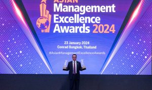 Direktur Utama PLN Darmawan Prasodjo dinobatkan menjadi Executive of The Year sektor energi dalam ajang The Asian Management Excellence Awards 2024.