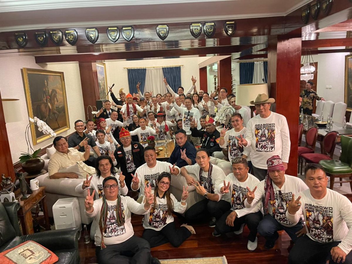 Menteri Pertahanan Prabowo Subiyanto, di Jalan Kertanegara IV Jaksel Selasa (12/1) kemarin.