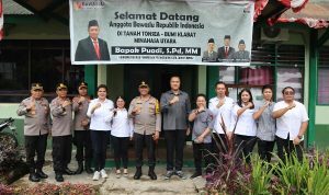 Cek Gudang Logistik KPU dan Kunjungi Bawaslu Minut Kapolda Sulut Didampingi Kapolres Minut