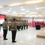 Kapolda Sulawesi Utara Irjen Pol Yudhiawan memimpin upacara serah terima jabatan (Sertijab) di aula Tribrata Polda Sulut, yang dihadiri oleh Wakapolda Sulut Irjen Pol Jan de Fretes, para PJU Polda, Kapolresta dan para Kapolres jajaran, Bhayangkari serta perwakilan personel Polri, Senin (15/1/2024).