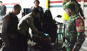 Polsek Pineleng dan Koramil 1309-04/PTM Gelar KRYD Gabungan