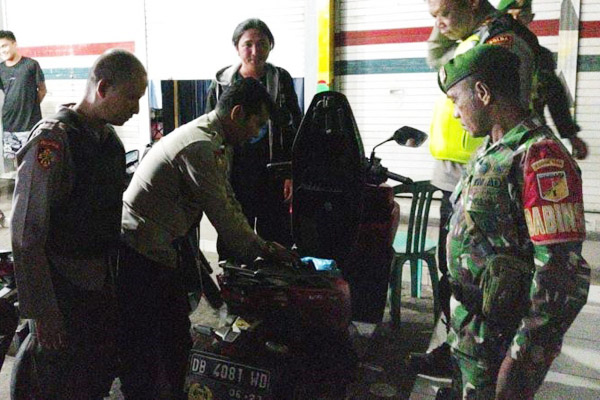 Polsek Pineleng dan Koramil 1309-04/PTM Gelar KRYD Gabungan