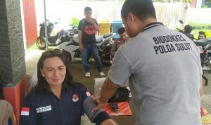 Subsatgas Dokkes OMB Polda Sulut Gelar Patroli Kesehatan di PPK Wanea
