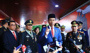 Pemilu Berjalan Damai, Presiden Sampaikan Terima Kasih Kepada TNI-Polri
