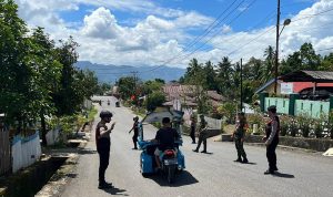 Polres Kotamobagu dan Koramil 01 Kotamobagu Bersinergi Jaga Kamtibmas