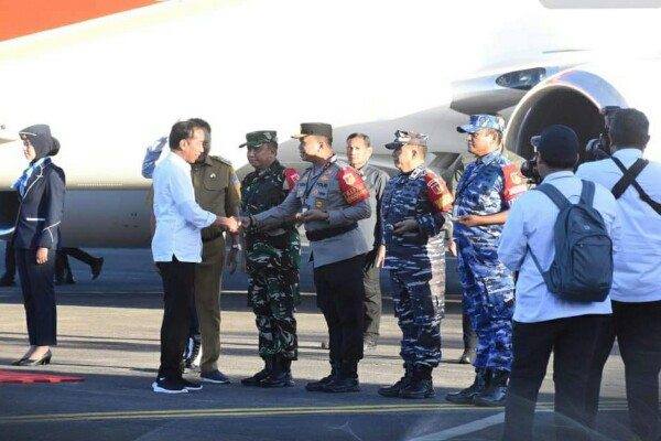 Sinergitas TNI-Polri Amankan Kegiatan Presiden Jokowi di Sulut, Berikut Agendanya