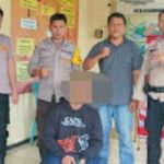 Polsek Tenga mengamankan tersangka kasus penganiayaan, lelaki JP (23), warga Desa Radey, Kecamatan Tenga, Kabupaten Minsel