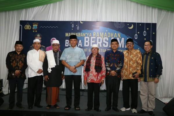 Forkopimda Sulut dan Toga Hadiri Buka Bersama yang Digelar Kapolda Sulut