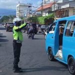 Polresta Manado Komitmen Jaga Keamanan dan Kelancaran Lalu Lintas Melalui Turjawali