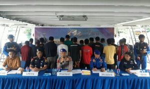 Dirpolairud Polda Sulut: KP Baladewa-8002 Tangkap Kapal Illegal Fishing asal Filipina