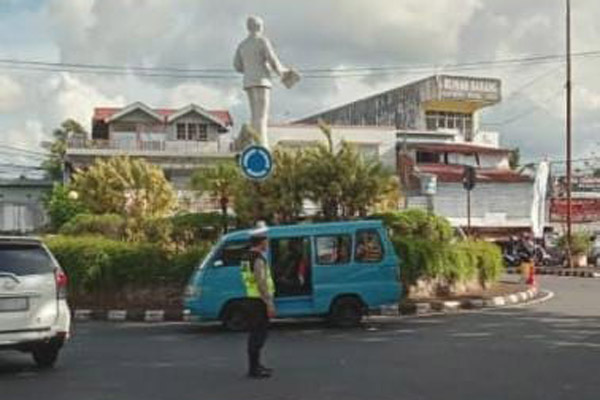 Polresta Manado Gencarkan Pos Cakalang