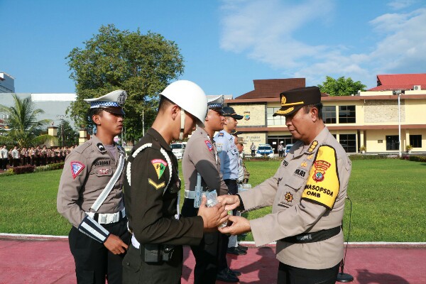 Jelang Puasa Ramadhan Polda Sulut dan Jajaran Gelar Operasi Keselamatan Samrat 2024