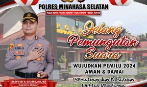 Jelang Pencoblosan Pemilu 2024, ini Permintaan Polres Minsel