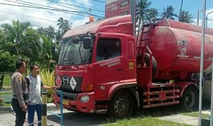Polsek Kauditan Lakukan Pengecekan Distribusi BBM di SPBU, Antisipasi Kecurangan