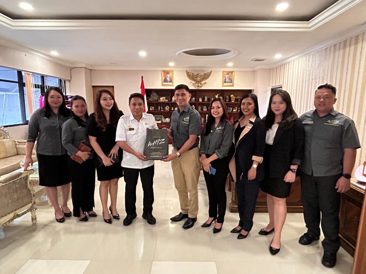 Pererat Kerjasama, Manajemen Grand Whiz serta Whiz Prime Hotel Megamas Manado Bersilaturahmi dengan Pemprov Sulut
