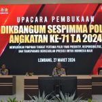 Kasespim Lemdiklat Polri Pimpin Upacara Pembukaan Dikbangum Sespimma Angkatan Ke 71 Tahun 2024