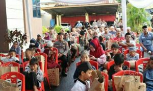 Polresta Manado Buka Puasa Bersama dengan Anak Yatim
