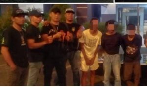 Patroli rutin Tim Bravo Polresta Manado di wilayah Kelurahan Banjer LK IV, V, VI, dan VII Kecamatan Tikala.