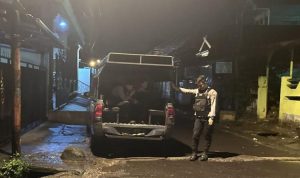 Sat Samapata Polresta Manado melakukan patroli mobile di sekitar wilayah Kelurahan Banjer LK IV dan V, VI Kecamatan Tikala.