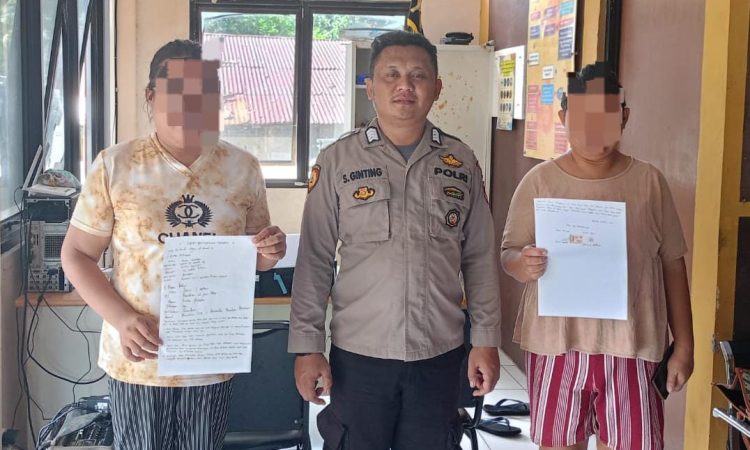 Personel Polsek Pulau Bunaken, Bripka Supriadi Ginting, berhasil menyelesaikan kasus yang membuat perasaan tidak nyaman atas sebuah postingan di media sosial Facebook. Kejadian ini terjadi pada hari Selasa tanggal 23 April 2024 sekitar pukul 14.00 WITA.