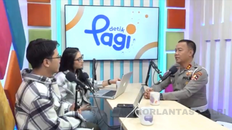Kakorlantas Polri Irjen Pol Aan Suhanan angkat bicara melalui program talkshow di salah satu media streaming online nasional.