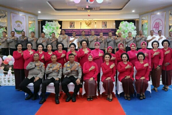 Kapolda Sulut Sampaikan ini di Peringatan HUT ke-44 Yayasan Kemala Bhayangkari