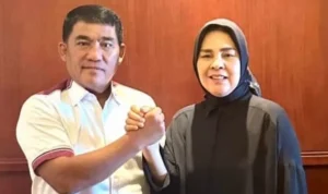 MAYJEN TNI (Purn.) YULIUS SELVANUS Komaling dan Ir. Hj. TATONG BARA. ( Foto Istimewa)