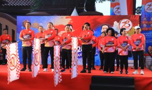Polri Gelar Fun Walk Sambut HUT Bhayangkara ke-78