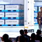 Presiden Republik Indonesia, Joko Widodo dalam sambutannya, Rabu (3/7), mengatakan, peresmian pabrik baterai mobil listrik HLI Green Power ini merupakan tonggak komitmen Indonesia sebagai pemain global di ekosistem EV dan baterai cell.