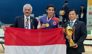 Bripda Andreas Elia Waturandang, anggota Polri asal Sulawesi Utara yang kini bertugas di Tim Tarsius Reskrim Polres Bitung ini mampu menorehkan prestasi gemilang di ajang Asian Hapkido Championship WHMAF 2024, yang diselenggarakan pada hari Minggu, 14 Juli 2024 di Wong Chuk Hang Sport Center Hongkong.