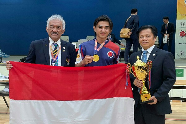 Bripda Andreas Elia Waturandang, anggota Polri asal Sulawesi Utara yang kini bertugas di Tim Tarsius Reskrim Polres Bitung ini mampu menorehkan prestasi gemilang di ajang Asian Hapkido Championship WHMAF 2024, yang diselenggarakan pada hari Minggu, 14 Juli 2024 di Wong Chuk Hang Sport Center Hongkong.