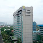Ilustrasi gedung PLN Kantor Pusat di daerah Kebayoran Baru, Jakarta Selatan.