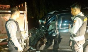 Respon cepat. Kecelakaan lalu lintas tunggal terjadi di sekitar Seminari, Jalan Raya Manado Tomohon, Desa Pineleng Dua, Kecamatan Pineleng, Kabupaten Minahasa.