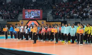 Irjen Pol. Dedi Prasetyo Asisten Kapolri Bidang Sumber Daya Manusia yang juga ketua harian Komite Olahraga Polri (KOP), ,Rabu (21/08/2024) membuka kejuaraan voli memperebutkan piala Kapolri 2024 di Pontianak, Kalimantan Barat.