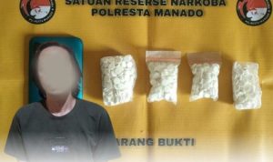 Penangkapan, Tim Reserse Narkoba Polresta Manado berhasil menangkap seorang pria berinisial RP alias RAI, 36 tahun, yang diduga terlibat dalam peredaran obat keras jenis Yarindo.