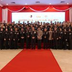 Irjen Pol Dedi Prasetyo sebagai Asisten Kapolri Bidang Sumber Daya Manusia memimpin wisuda purna bakti pembinaan tradisi pengakhiran dinas di lingkungan mabes Polri T.A 2024 di PTIK hari Rabu (07/08/24).