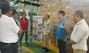 GM PLN Suluttenggo Kunjungi Gudang Material PLN UP3 Manado