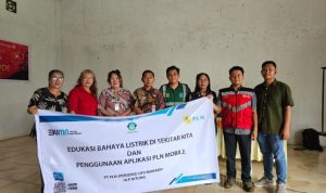 PLN ULP Bitung Gelar Sosialisasi K3 di Kecamatan Girian