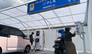 PT PLN Resmikan One Stop EV Charging Station
