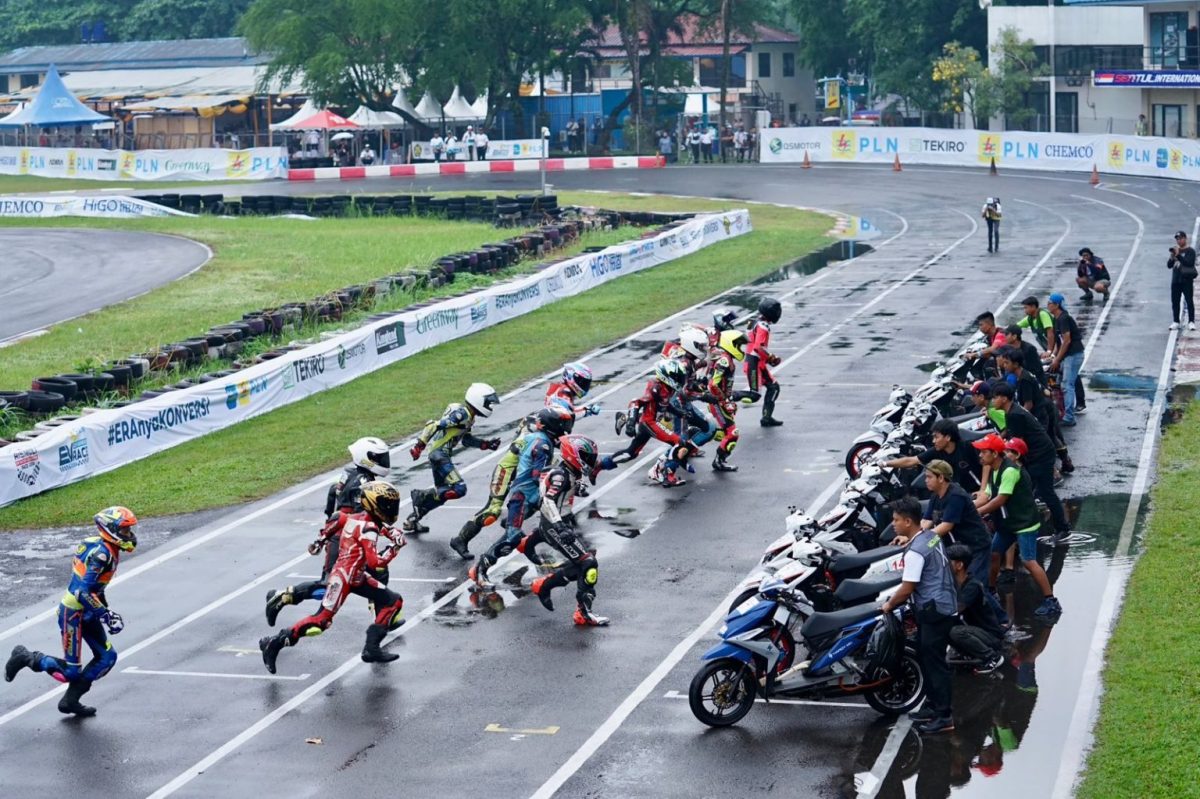 PT PLN dan Kementerian ESDM Gaspol, Balap Motor Listrik Konversi Putaran Ke-2 Sukses