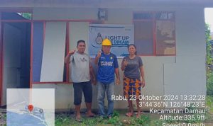 PLN ULP Lirung Sambung Listrik Gratis Bagi Masyarakat Prasejahtera di Desa Peret